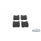 Remblokken (set) Achter Saab 900 97-98, 9-3 98-03, 9-5 98-99