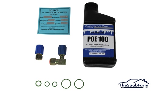 Conversiekit, Airconditioner R12 tot R134 Saab 900 -93