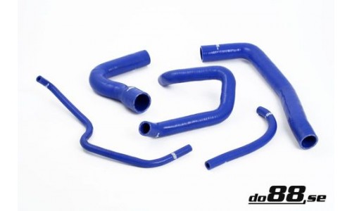 Radiateurslangen set, Silicone Blauw Saab 9000 Turbo 86-90, DO88