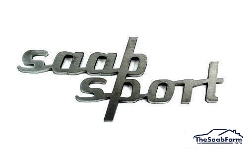 Embleem 'Saab-Sport' Saab 96 2-Stroke