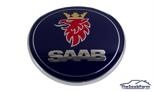 Embleem/Logo 'Saab' Achterklep Saab 9-3 -03 Cabrio