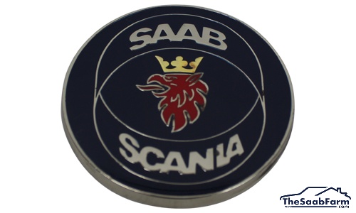 Embleem/Logo 'Saab-Scania' Achterklep Saab 900 86-93 3/5d