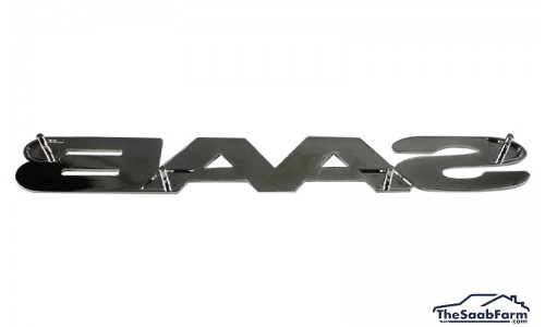 Embleem Spatbord 'SAAB' Saab 95, 96 70-