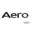 Embleem/Logo 'AERO' Achterklep Saab 9-5 02-10 5d 9-3 03-, Origineel