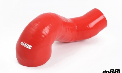 Slang, Turbo Inlaat Silicone Rood Saab 900 Turbo T16 90-93 Lucas Systeem, DO88