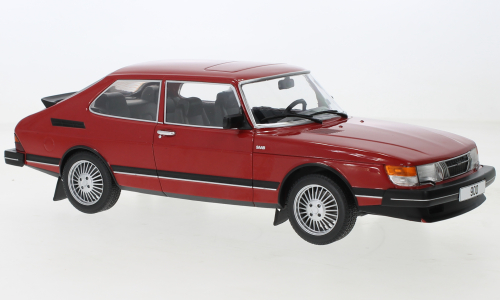 Saab 900 GL 1981 Rood, MCG 1:18