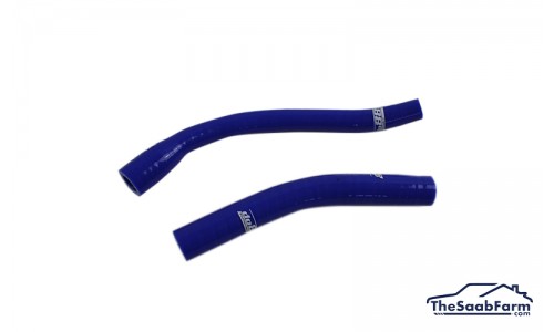 Radiateurslangen, Gasklephuis Silicone Blauw Saab 900 Turbo T16 86-93, DO88